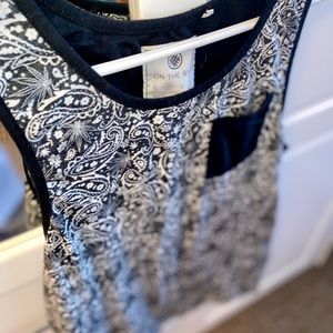 On The Byas Tank -pot leaf paisley-